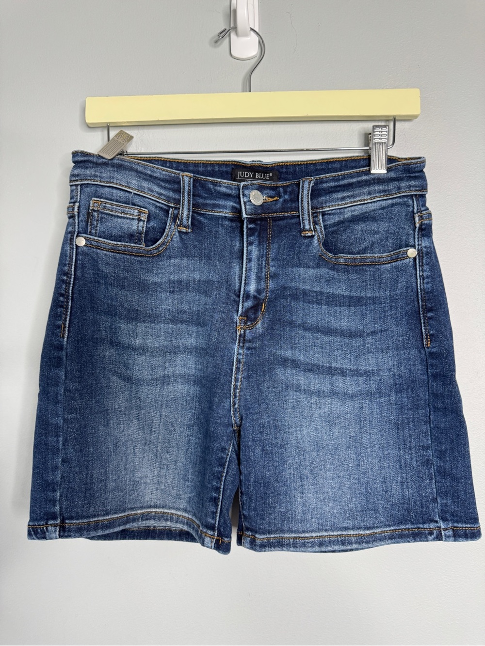 Judy Blue Washed Blue Denim Jean Shorts